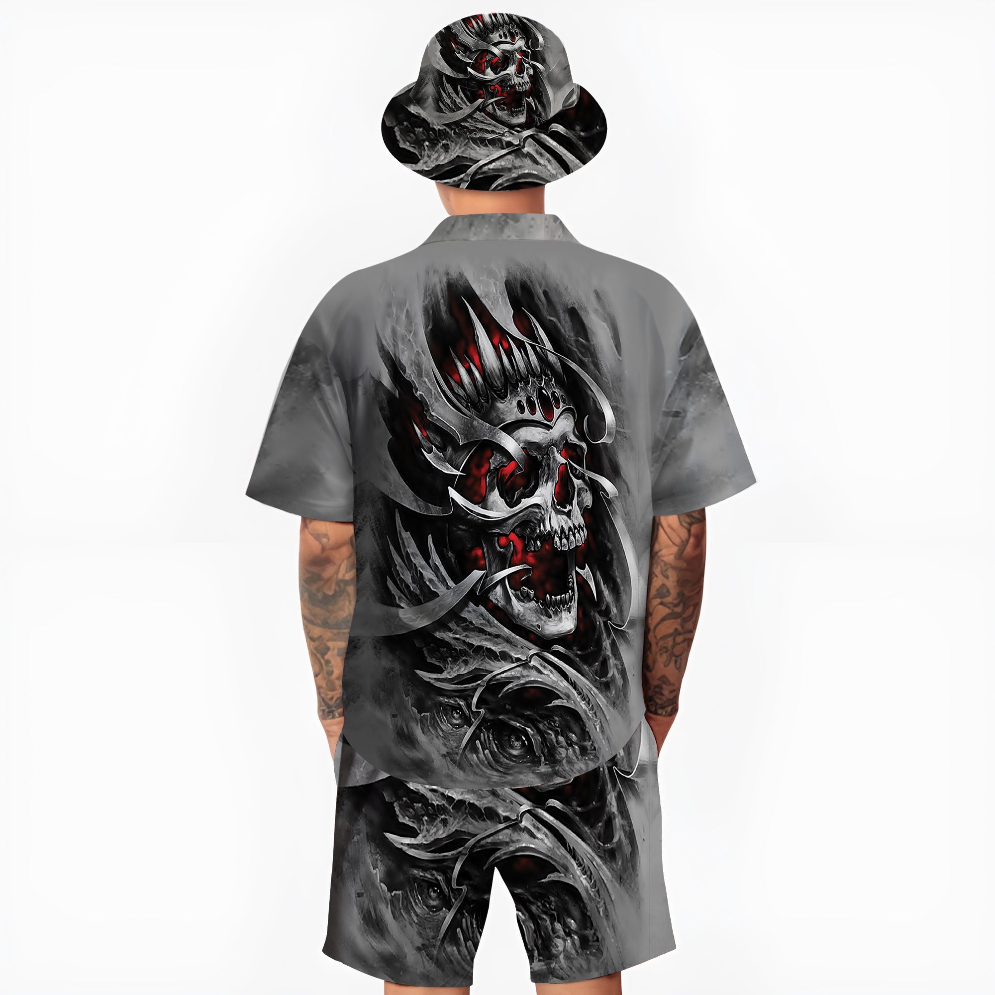Skull Hawaiian Shirt New - 86035