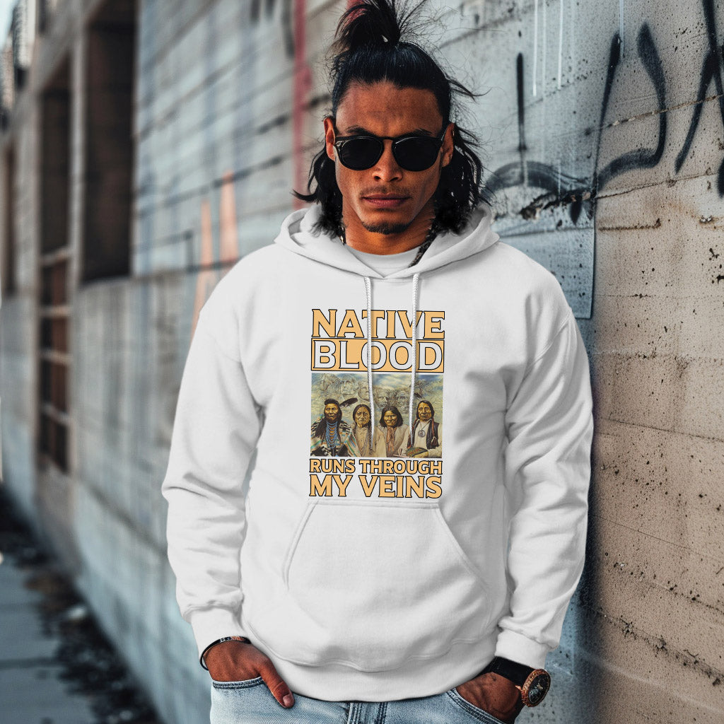 NATIVE BLOOD RUNS THROUGH MY VEINS