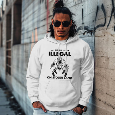 NO ONE IS ILLEGAL ON STOLEN LAND