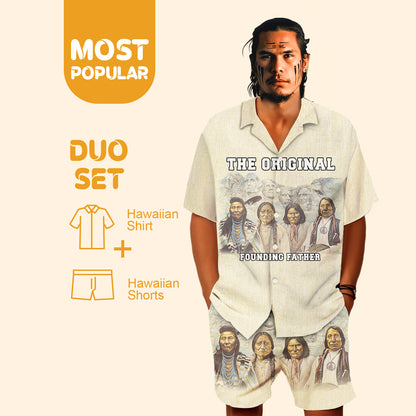 Original Founding Father Hawaiian Shirt New - 86031