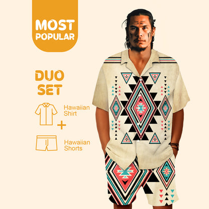 Native Pattern Hawaiian Shirt New - 86020