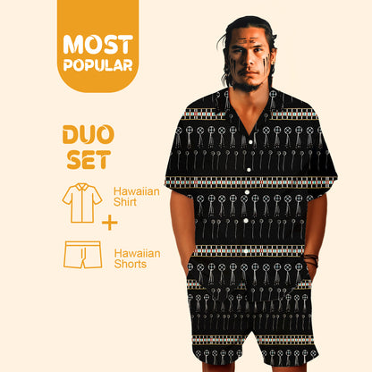 Native Pattern Hawaiian Shirt New - 86049