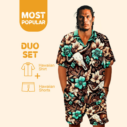 Native Pattern Hawaiian Shirt New - 86053