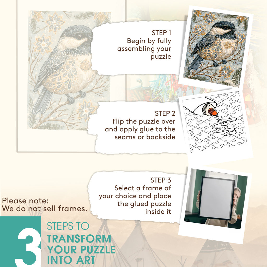 The First Winter – Variant Acrylic/ Wooden Jigsaw Puzzle (300 / 500 / 1000 Pieces)