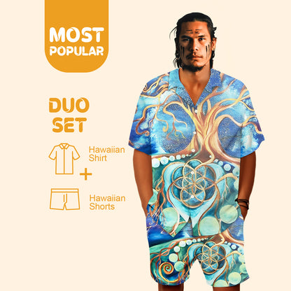 Native Pattern Hawaiian Shirt New - 86052