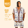 Native Pattern Hawaiian Shirt New - 86056