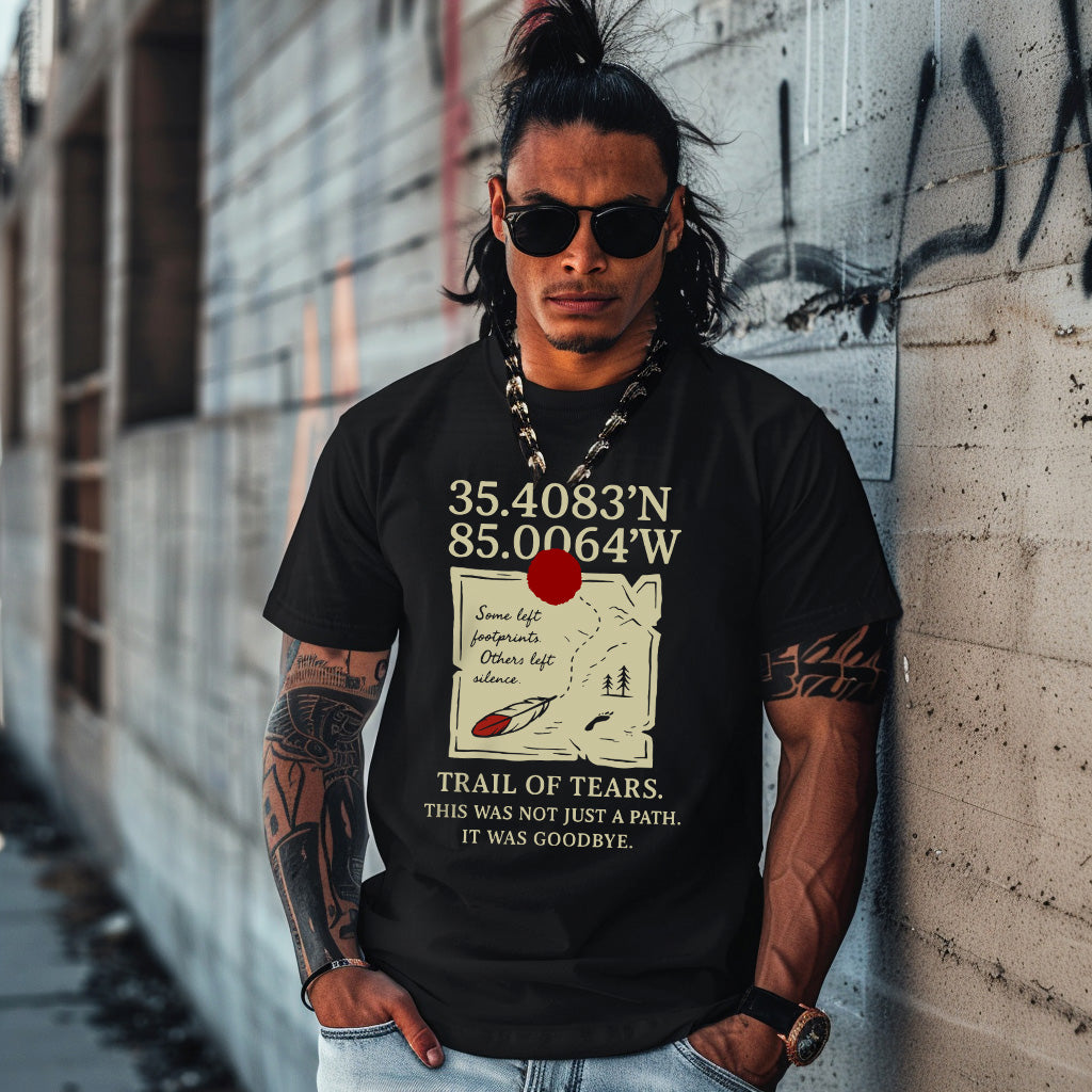 35.4083'N 85.0064'W  TRAIL OF TEARS. THIS WAS NOT JUST A PATH. IT WAS GOODBYE.