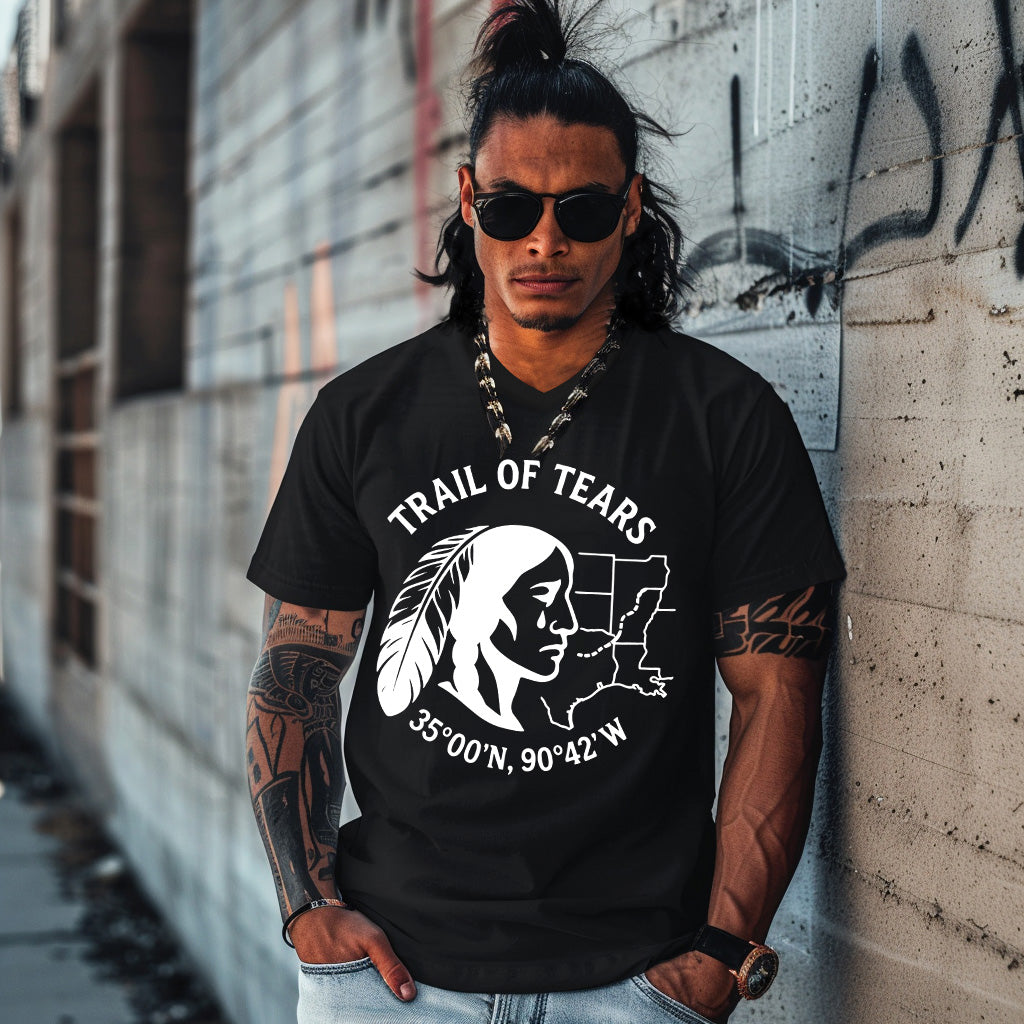 TRAIL OF TEARS 90°42'W 35°00'N.