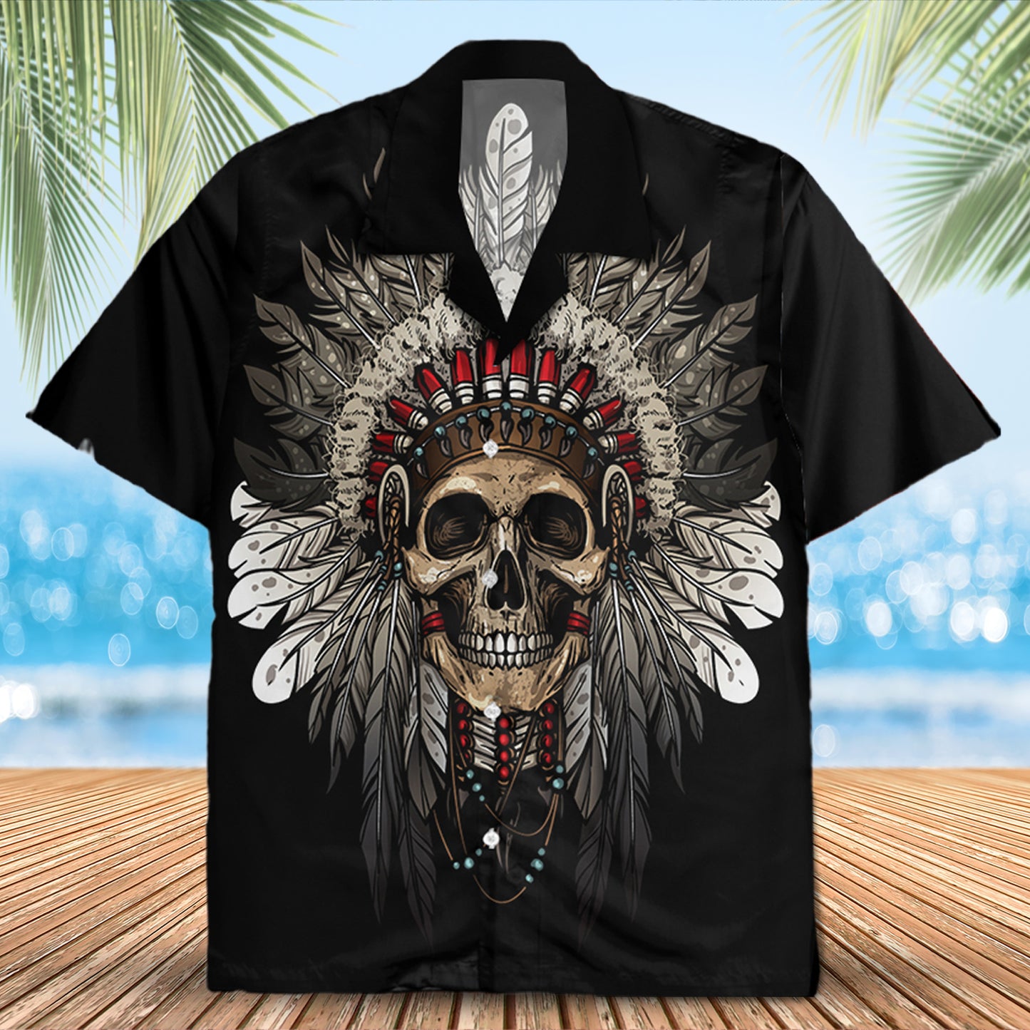 Skull Hawaiian Shirt New - 86038