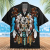 Native Bear Pattern Hawaiian Shirt New - 86019