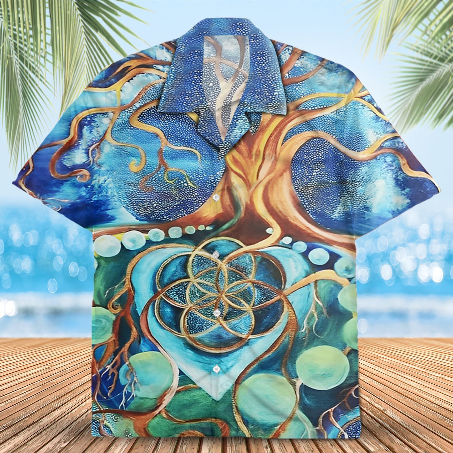 Native Pattern Hawaiian Shirt New - 86052
