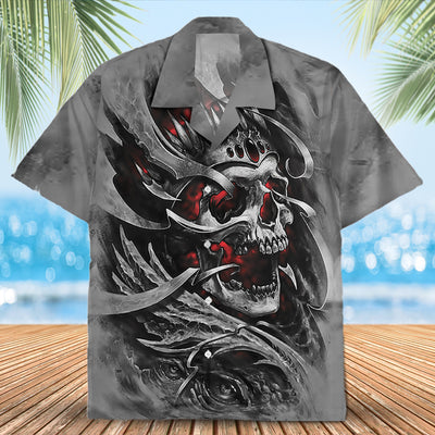 Skull Hawaiian Shirt New - 86035