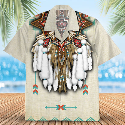 Native Pattern Hawaiian Shirt New - 86005