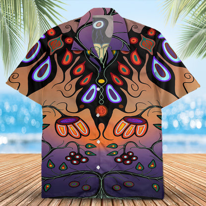 Native Pattern Hawaiian Shirt New - 86054