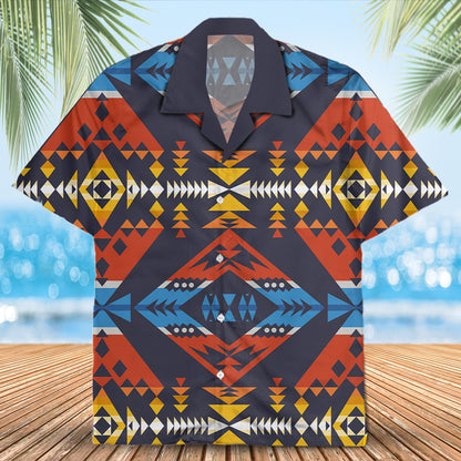 Native Pattern Hawaiian Shirt New - 86032