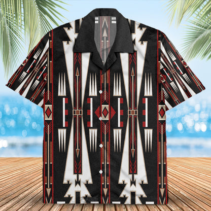 Native Pattern Hawaiian Shirt New - 86013