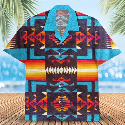 Native Pattern Hawaiian Shirt New - 86027