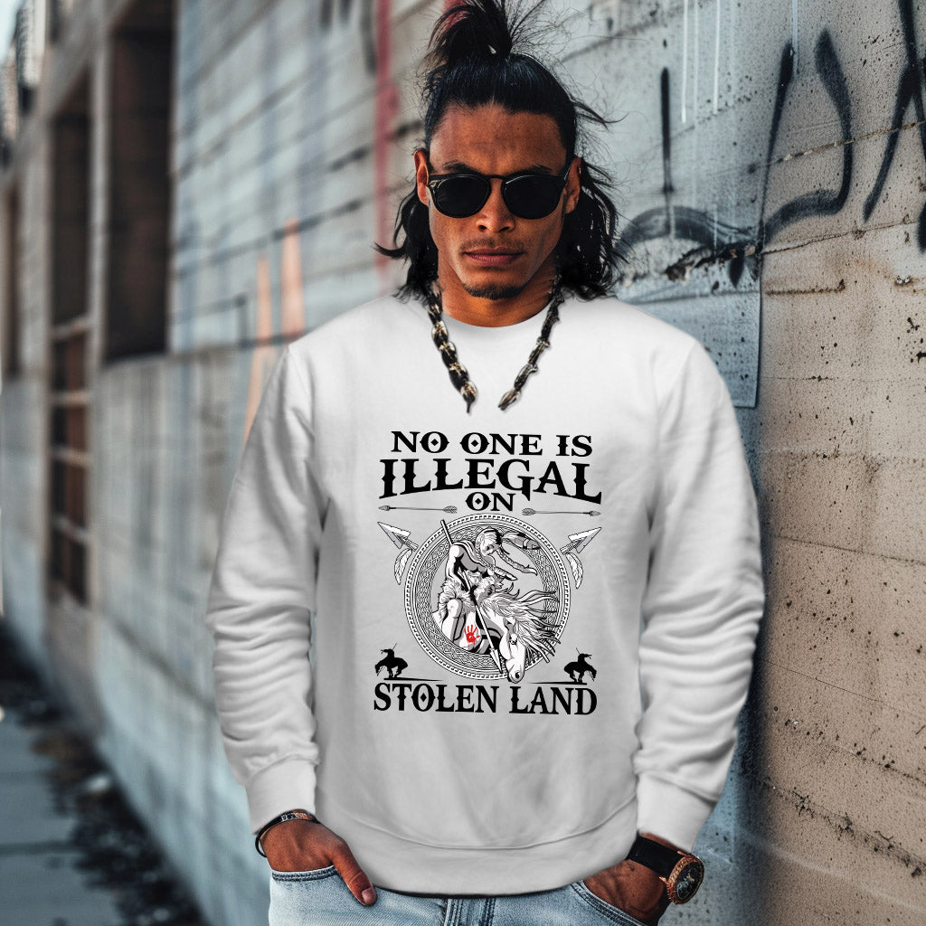 NO ONE IS ILLEGAL ON STOLEN LAND