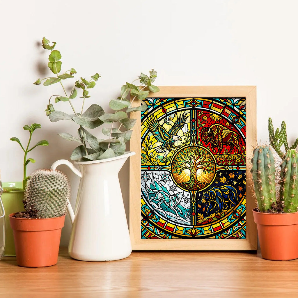 The Circle Holds – Wooden Jigsaw Puzzle (300 / 500 / 1000 Pieces)