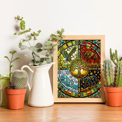 The Circle Holds – Wooden Jigsaw Puzzle (300 / 500 / 1000 Pieces)