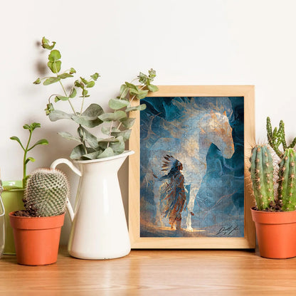 Path of the Spirit – Wooden Jigsaw Puzzle (300 / 500 / 1000 Pieces) - NH79