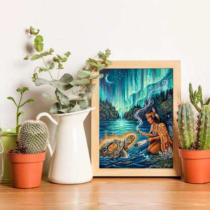 The Feather Song – Wooden Jigsaw Puzzle (300 / 500 / 1000 Pieces)