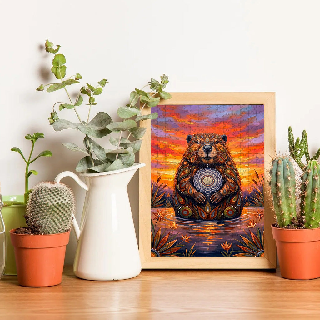 The One Who Taught The Water To Stay – Variant Acrylic/ Wooden Jigsaw Puzzle (300 / 500 / 1000 Pieces)