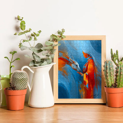 The Whisper of the Sacred – Wooden Jigsaw Puzzle (300 / 500 / 1000 Pieces) - NH79