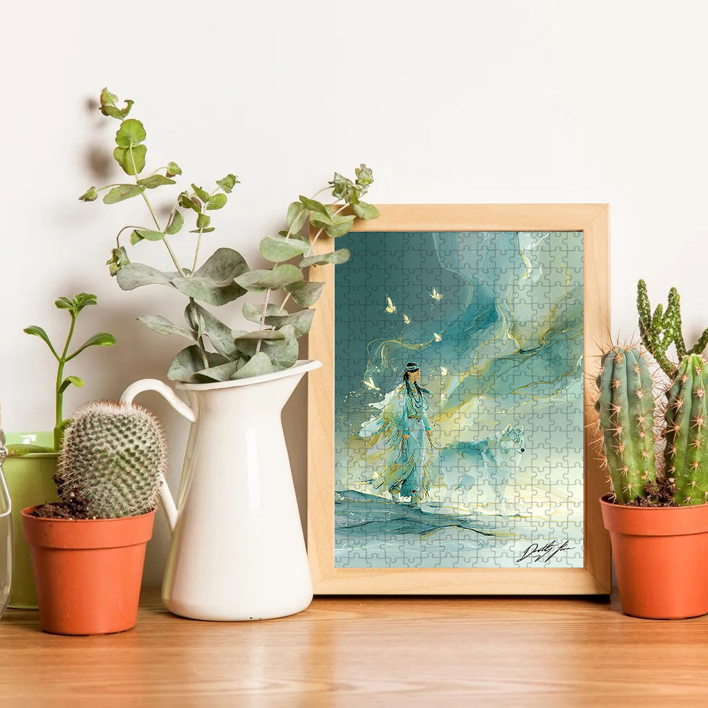 The Path of the Spirit – Wooden Jigsaw Puzzle (300 / 500 / 1000 Pieces) - NH79