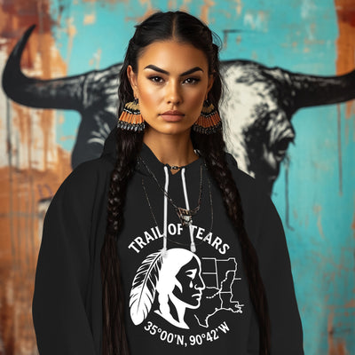 TRAIL OF TEARS 90°42'W 35°00'N.