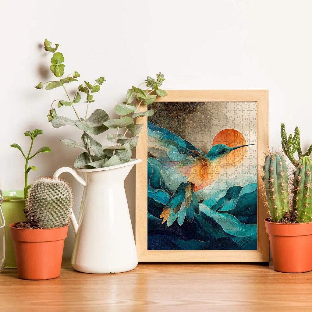 Wings of the Sacred Wind – Wooden Jigsaw Puzzle (300 / 500 / 1000 Pieces) - NH79