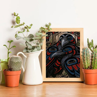 The Ravens Who Remembered the Hidden Truth – Variant Acrylic/ Wooden Jigsaw Puzzle (300 / 500 / 1000 Pieces)