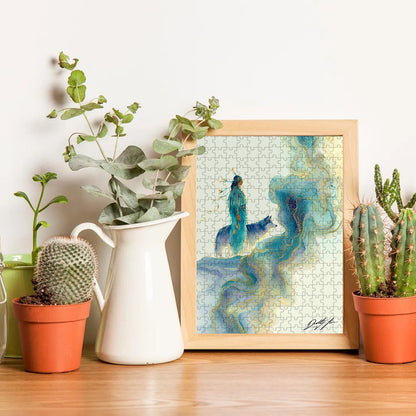 The Spirit’s Path – Wooden Jigsaw Puzzle (300 / 500 / 1000 Pieces) - NH79
