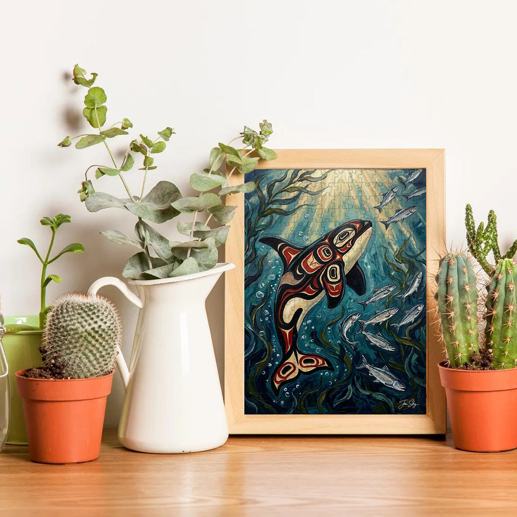 The Hunt – Wooden Jigsaw Puzzle (300 / 500 / 1000 Pieces)