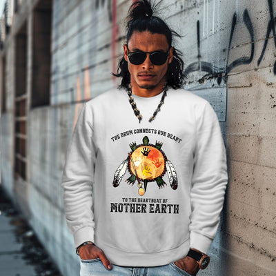 THE DRUM CONNECTS OUR HEART TO THE HEARTBEAT OF MOTHER EARTH