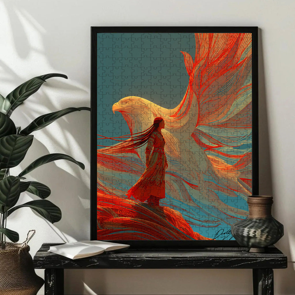 The Place Where Courage Learns to Kneel – Wooden Jigsaw Puzzle (300 / 500 / 1000 Pieces) - NH79