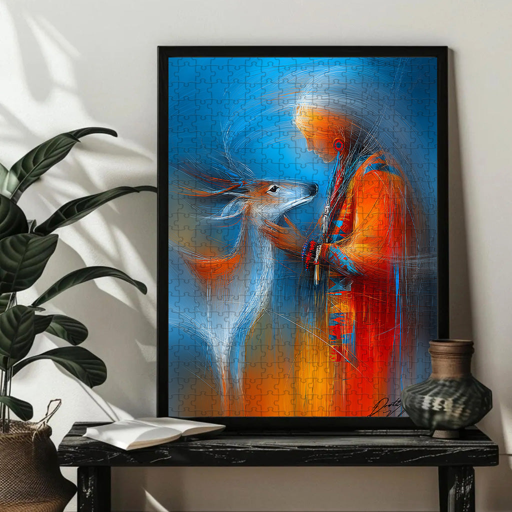 Threads of the Spirit – Wooden Jigsaw Puzzle (300 / 500 / 1000 Pieces) - NH79