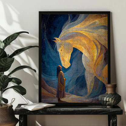 Light of the Sacred Wind – Wooden Jigsaw Puzzle (300 / 500 / 1000 Pieces) - NH79