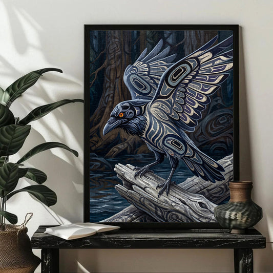 Raven - Shadow Messenger – Wooden Jigsaw Puzzle - CT52789 (300 / 500 / 1000 Pieces)