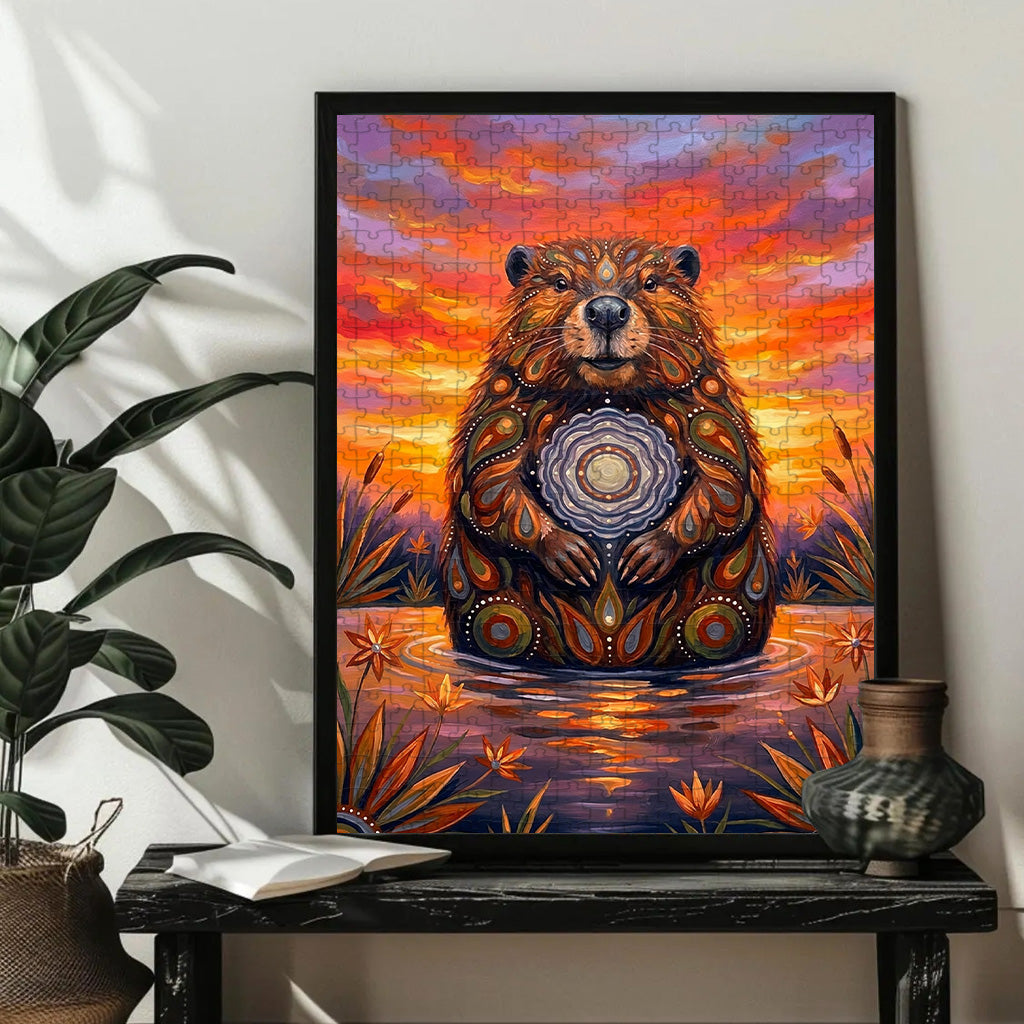 The One Who Taught The Water To Stay – Variant Acrylic/ Wooden Jigsaw Puzzle (300 / 500 / 1000 Pieces)