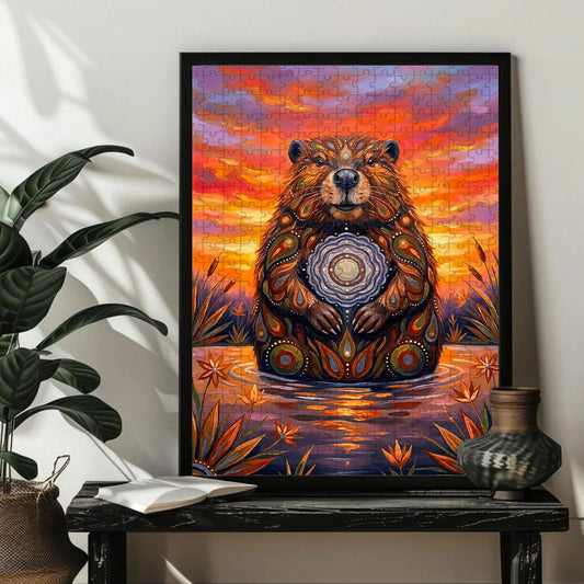 The One Who Taught The Water To Stay – Variant Acrylic/ Wooden Jigsaw Puzzle (300 / 500 / 1000 Pieces)