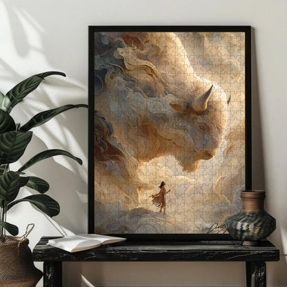 Whispers of the Sacred Journey – Wooden Jigsaw Puzzle (300 / 500 / 1000 Pieces) - NH79