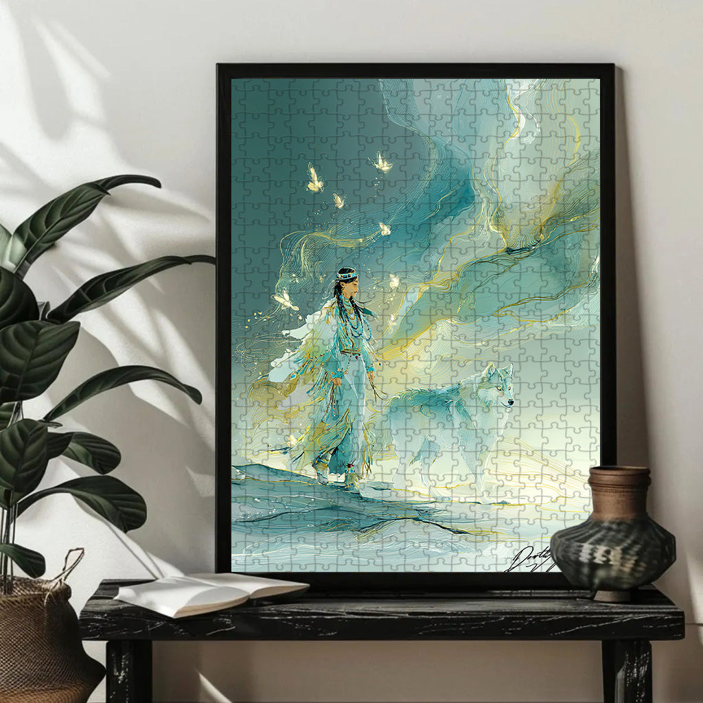 The Path of the Spirit – Wooden Jigsaw Puzzle (300 / 500 / 1000 Pieces) - NH79