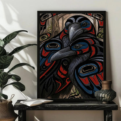 The Ravens Who Remembered the Hidden Truth – Variant Acrylic/ Wooden Jigsaw Puzzle (300 / 500 / 1000 Pieces)