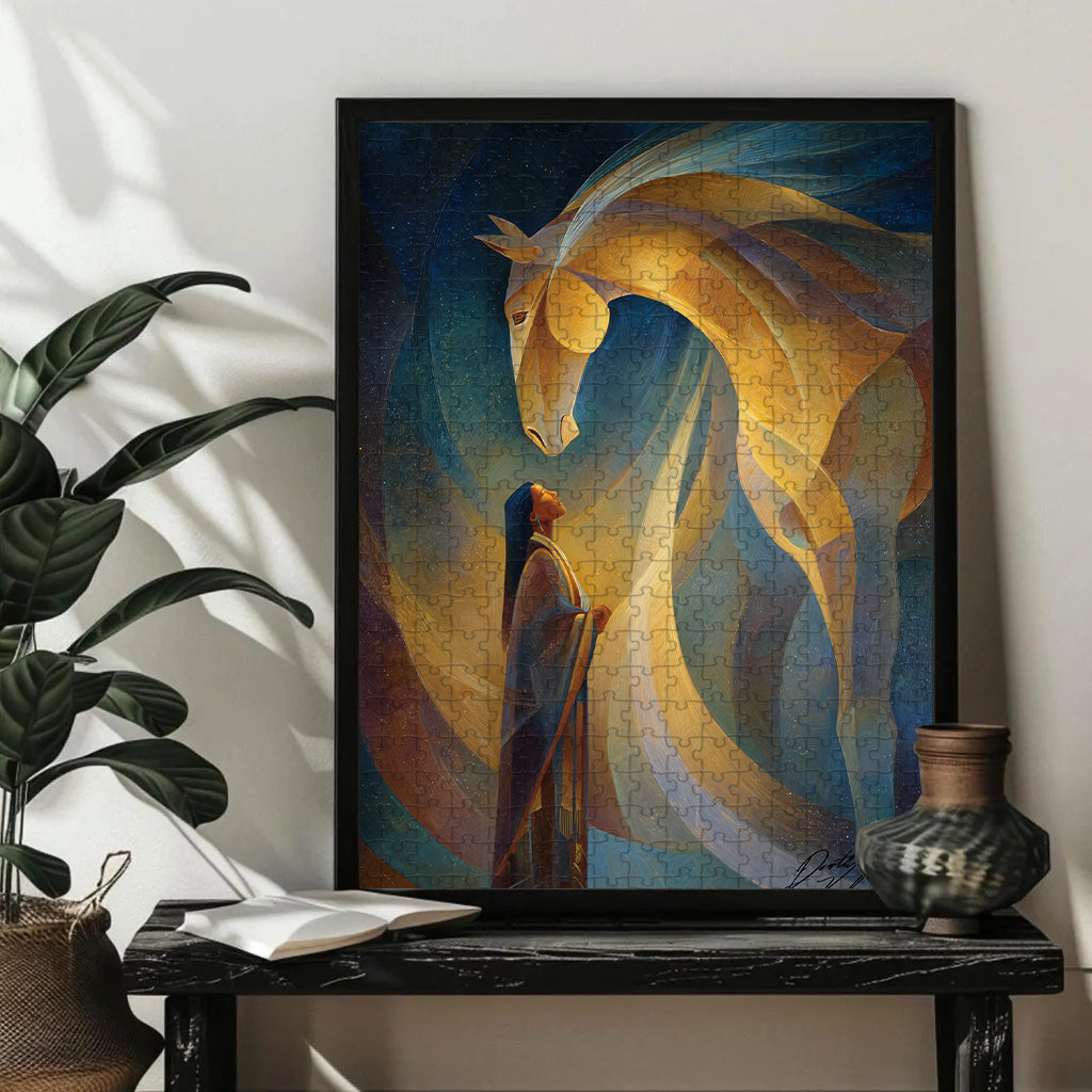 The Spirit's Journey – Wooden Jigsaw Puzzle (300 / 500 / 1000 Pieces) - NH79