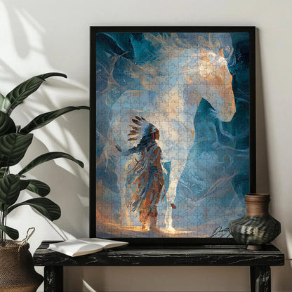 Path of the Spirit – Wooden Jigsaw Puzzle (300 / 500 / 1000 Pieces) - NH79