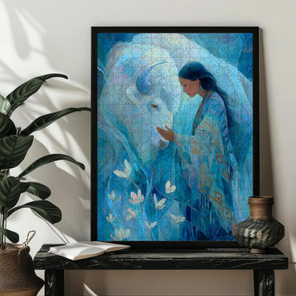 The Sacred Rhythm – Wooden Jigsaw Puzzle (300 / 500 / 1000 Pieces) - NH79