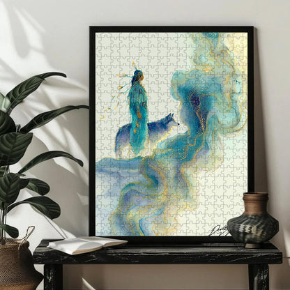 The Spirit’s Path – Wooden Jigsaw Puzzle (300 / 500 / 1000 Pieces) - NH79