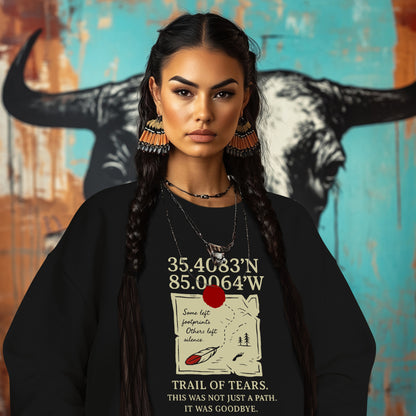 35.4083'N 85.0064'W  TRAIL OF TEARS. THIS WAS NOT JUST A PATH. IT WAS GOODBYE.