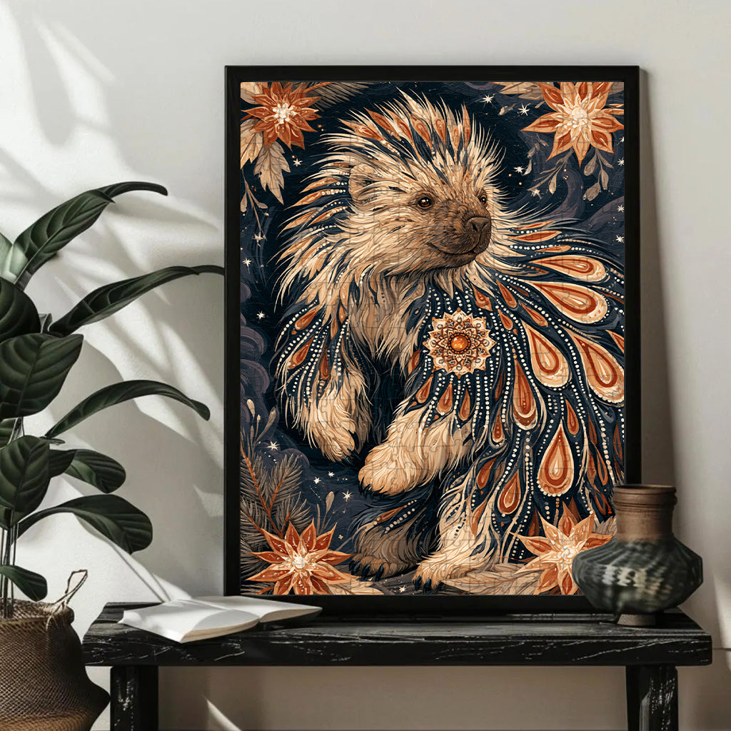 The Gentle One In Armor – Variant Acrylic/ Wooden Jigsaw Puzzle (300 / 500 / 1000 Pieces)